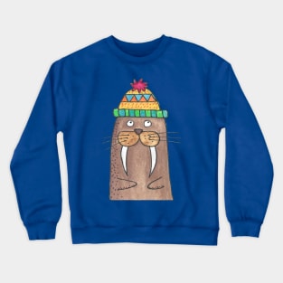 Winter Walrus Crewneck Sweatshirt